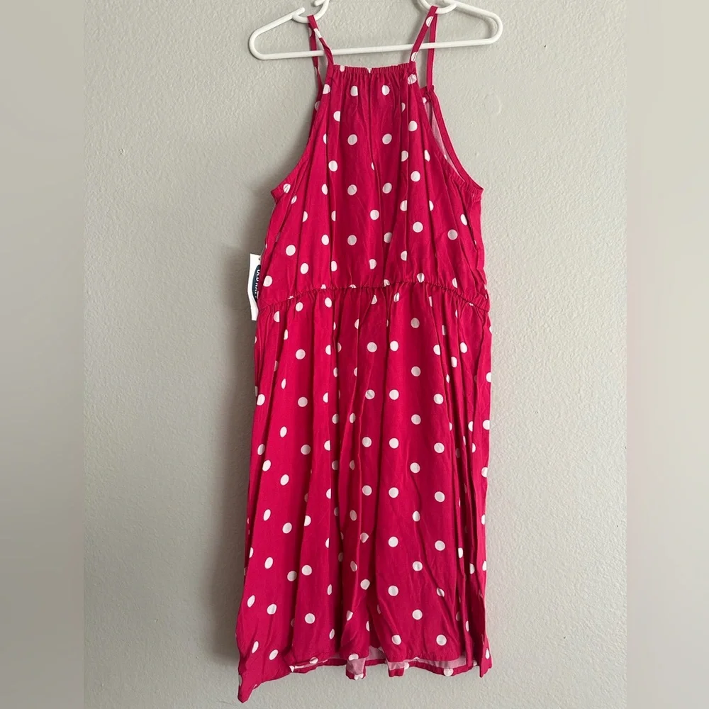 Old Navy Pink Polka Dot Sundress
